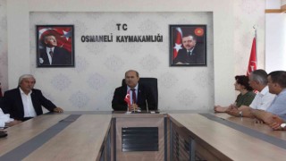 Kaymakam Ünal, personel ile bayramlaştı