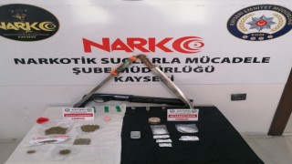 Kayseride uyuşturucu operasyonu