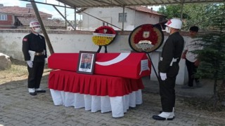 Kazada ölen Kıbrıs gazisi toprağa verildi