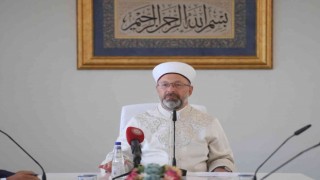 Kazakistan Nur-Mübarek Üniversitesinden Diyanet İşleri Başkanı Erbaşa ziyaret