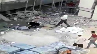 Kiliste 4. kattan düşen işçi ağır yaralandı