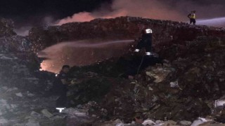 Kipaştaki yangın söndürülemiyor