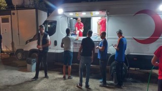 Kızılaydan Muğladaki orman yangınına yardım eli