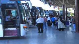 Konya otogarında bayram öncesi sakinlik hakim