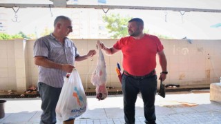 Konyaaltında kurbanlar uzman kasaplara emanet