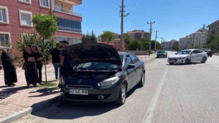 Konyada 2 otomobil çarpıştı: 1 yaralı