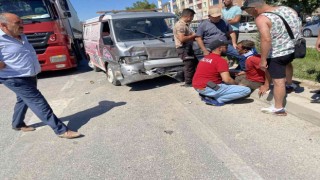 Konyada 3 araçlı zincirleme kaza: 3 yaralı