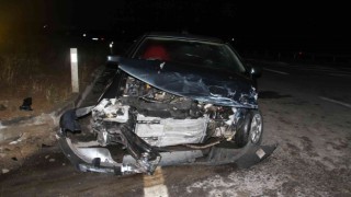 Konyada minibüsle otomobil çarpıştı: 7 yaralı