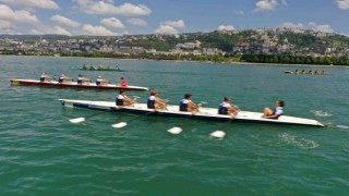 Körfez Kupası Kürek Yarışlarında kazanan İzmit Sümerspor