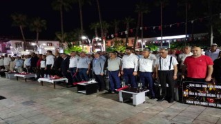 Köyceğizliler 15 Temmuzun yıldönümünde meydanlara indi