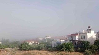Kozanı sis kapladı