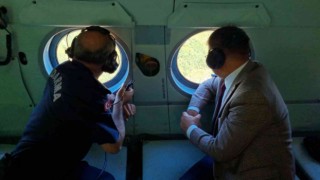 Kurban Bayramı öncesi helikopterli trafik denetimi