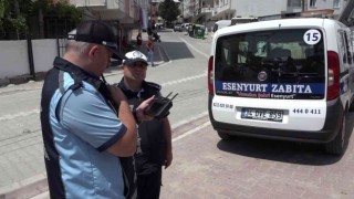 Kurban Bayramında zabıtadan dronlu denetim