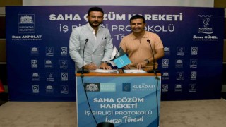 Kuşadası ve Beşiktaş Belediyelerinden ‘Sahada Çözüm için iş birliği protokolü