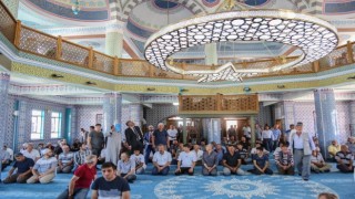 Kütahyada 15 Temmuz Şehitler Camii ibadete açıldı