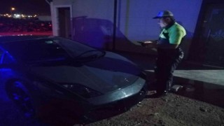 Lüks otomobille drift terörü kamerada