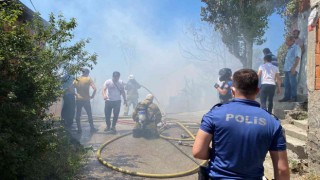 Maltepede gecekondu yangını: Mahalleli sokağa döküldü