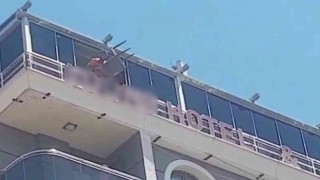 Manisada saldırgan şahıs oteli birbirine kattı