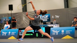 Manisalı badmintoncu Ravza Bodurdan Slovakyada gümüş madalya