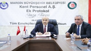 Mardin Büyükşehir Belediyesinden çalışanlara net 2 bin lira zam