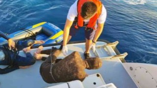 Marmaris ve Datçada 18 düzensiz göçmen kurtarıldı