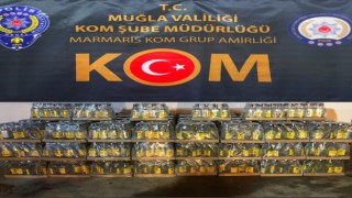 Marmariste 1 milyonluk sahte içki operasyonu