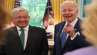 Meksika Devlet Başkanı Obrador ile ABD Başkanı Biden bir araya geldi