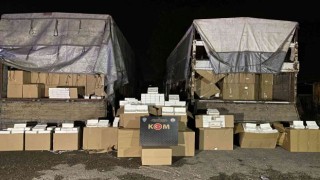 Mersinde 16 milyon adet boş makaron ele geçirildi