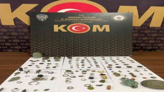 Mersinde 253 adet tarihi eser ele geçirildi
