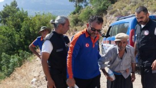 Mersinde kayıp yaşlı adam 30 saat sonra bulundu
