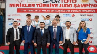 Minik judocular kürsüyü boş bırakmadı
