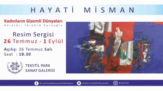 Misman resimleri Tekstil Park Sanat Galerisinde