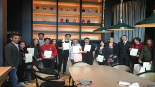 Muğlada teknik lise öğrencileri, yurt dışında staj uygulamasına katıldı