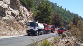 Nazilli Belediyesinden Datçadaki yangın bölgesine destek
