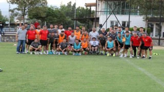 Nazilli Belediyespor özel misafirini ağırladı