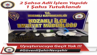 Nevşehirde uyuşturucudan 1 kişi tutuklandı