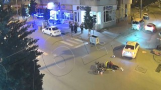 Niğdedeki trafik kazaları kameralara yansıdı