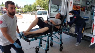 Ocakta unutulan yemekten yangın çıktı: 1 kişi hastanelik oldu
