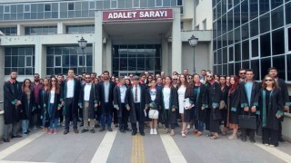 Osmaniye'de Avukatlar duruşmaya girmedi, Basın açıklaması yaptı
