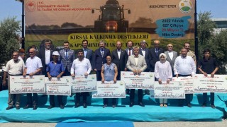 Osmaniye'de Çiftçilere yüzde 50 hibeli ekipman desteği verildi