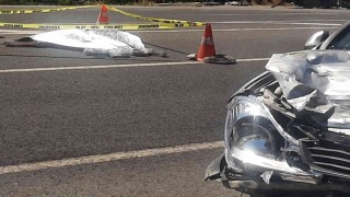 Malatya'da Otomobil ile akülü bisiklet çarpıştı: 1 ölü