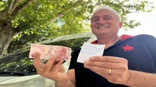 (ÖZEL) 2 bin 300 liralık masrafına karşı 10 TL bırakılan sürücü şaşkınlığını anlattı