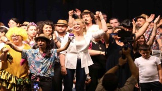 Özel öğrenciler performanslarıyla alkış topladı