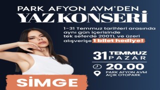 Park Afyonda Simge Sağın ile yaz konseri