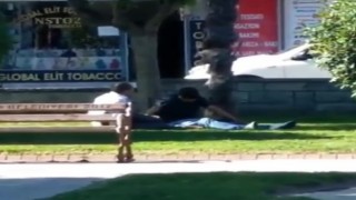 Parkta otururken silahlı saldırıya uğrayan baba ve oğlu yaralandı