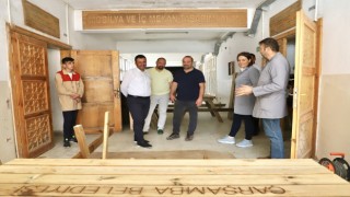 Piknik masaları meslek lisesi öğrencilerinden