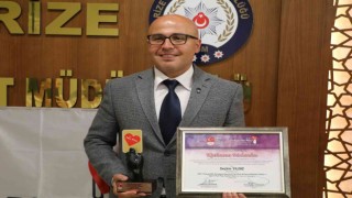 Polis memuru Seçkin Yıldıza fair-play ödülü
