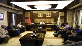 Pursaklar Belediyesinde bayramlaşma merasimi