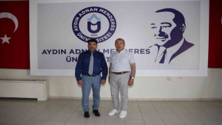 Rektör Aldemir mevkidaşı Yıldızı ağırladı