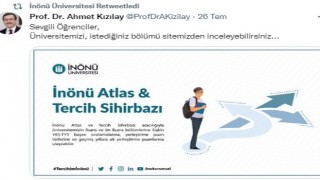 Rektör Kızılaydan öğrencilere davet